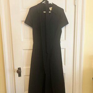 Black Maeve Jumpsuit, Size 8 (US) with Belt